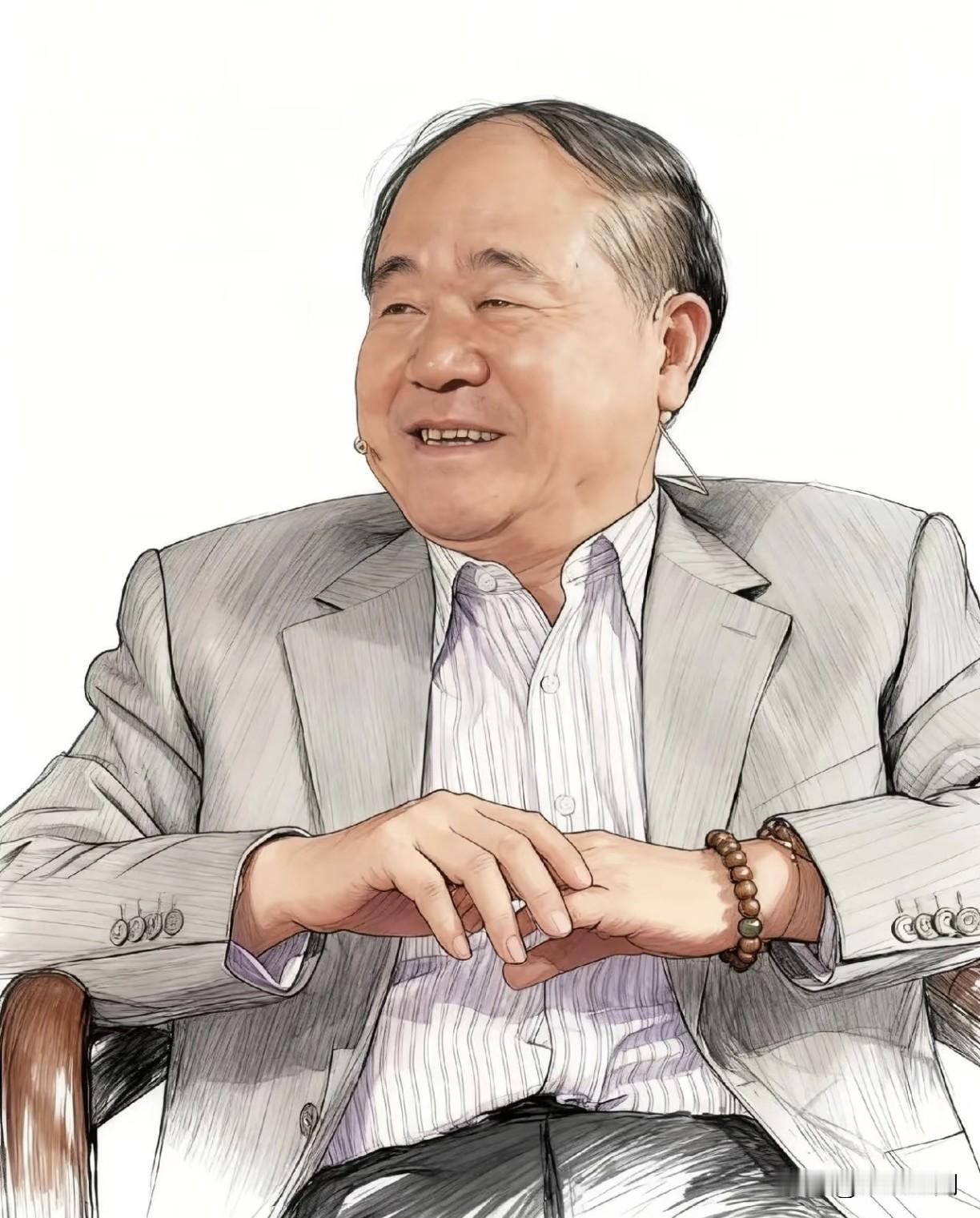莫言说:“如果一个女人袒胸露乳，也许我会多看几眼，因为我是一个男人；如果一个母亲