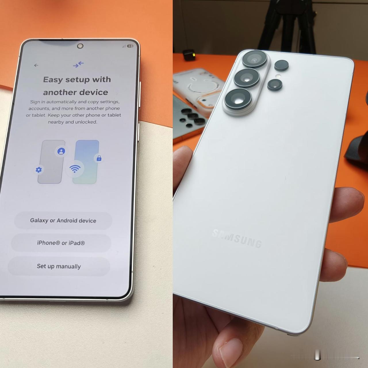 三星S26 Ultra真机露出真容了，6.9"2K M14四等边直屏，处理器是4