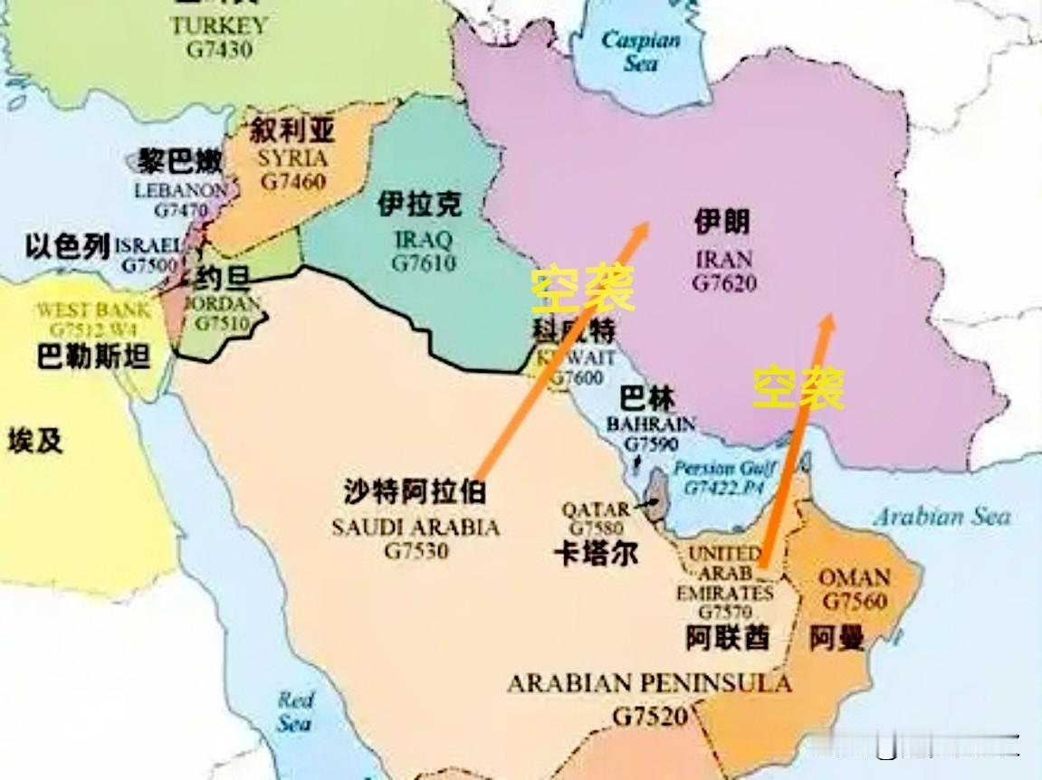 被曝光！美伊以战争直接参战两个国是沙特和阿联酋，美国并不是孤军奋战。

沙特于2