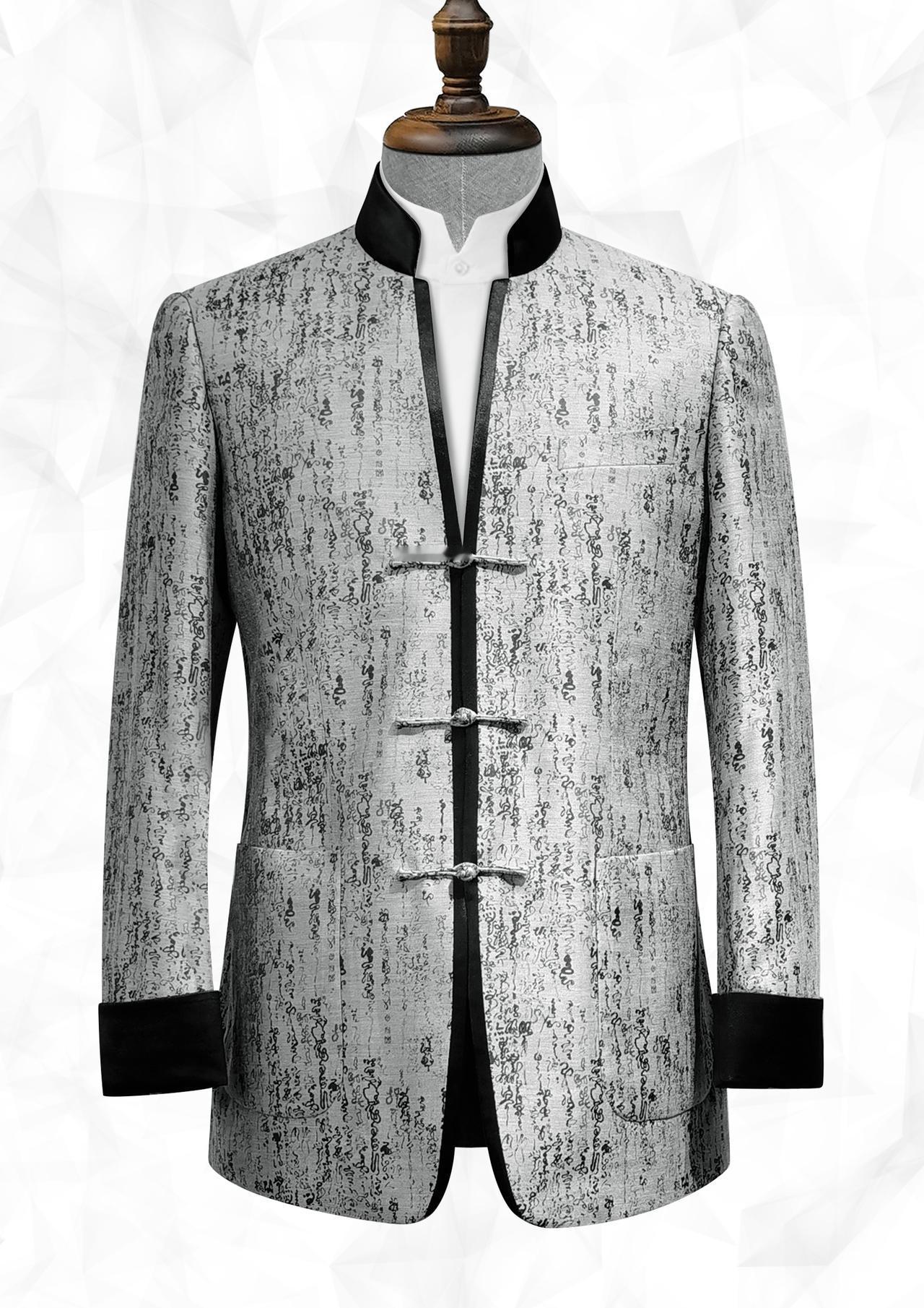 复古风型男撞色潮流外套，尽显时尚品味！