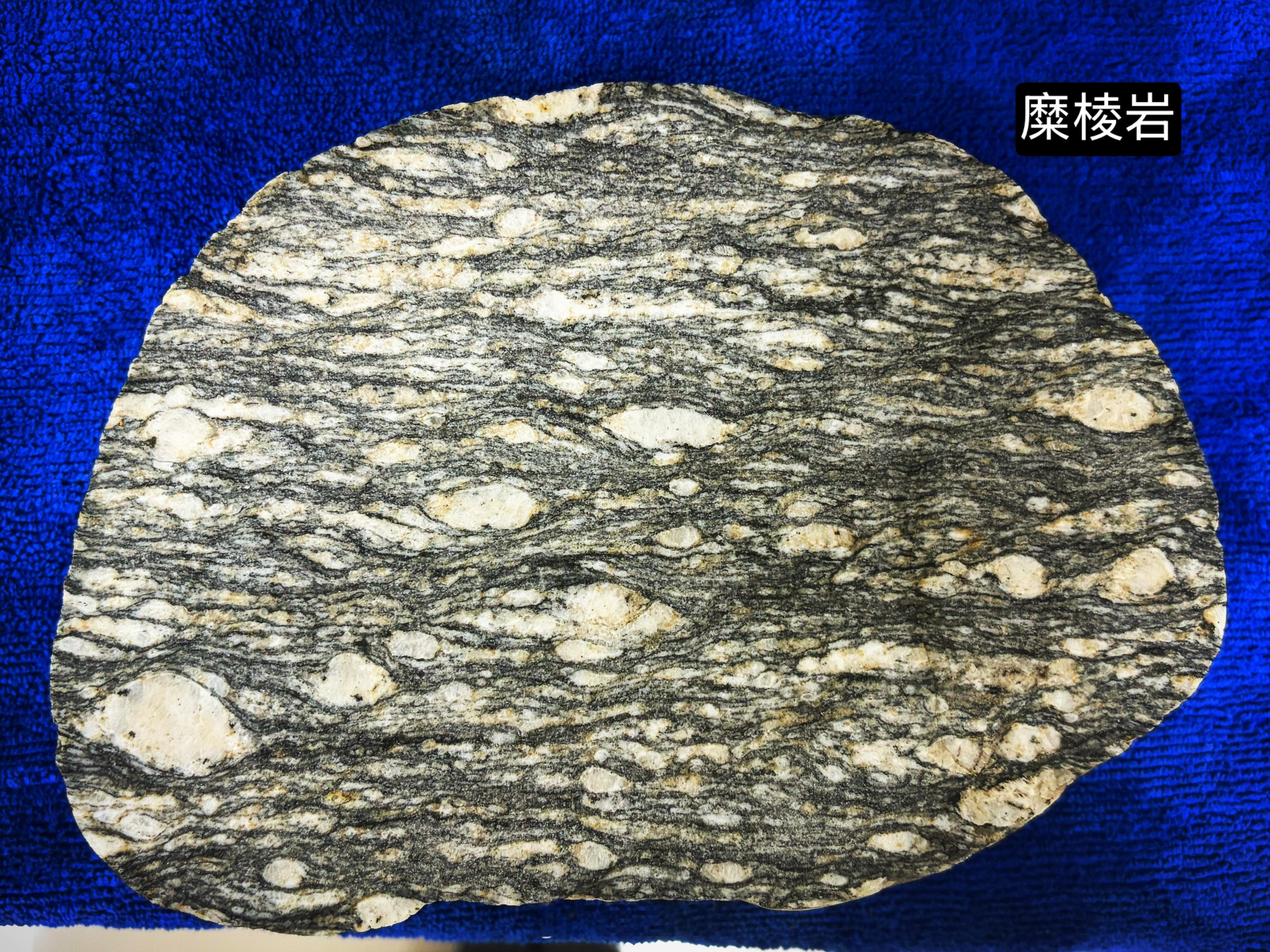 一块收藏多年的糜棱岩，即将走向新的岗位（捐赠给单位史馆），去更大的舞台发光，希望