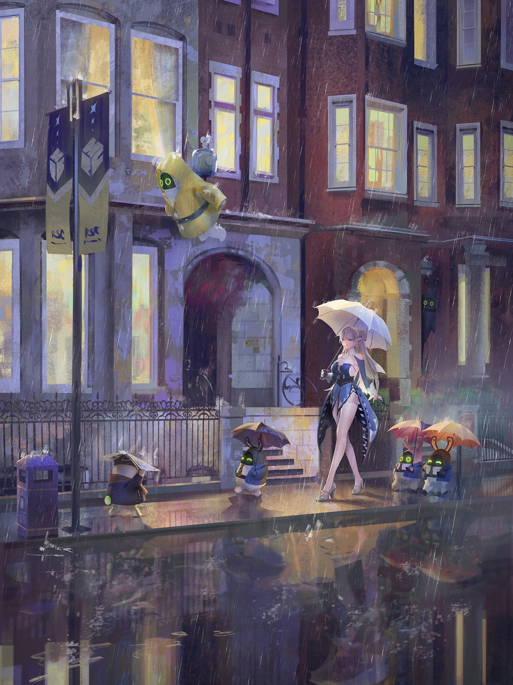 动漫雨夜画师：SNMK 