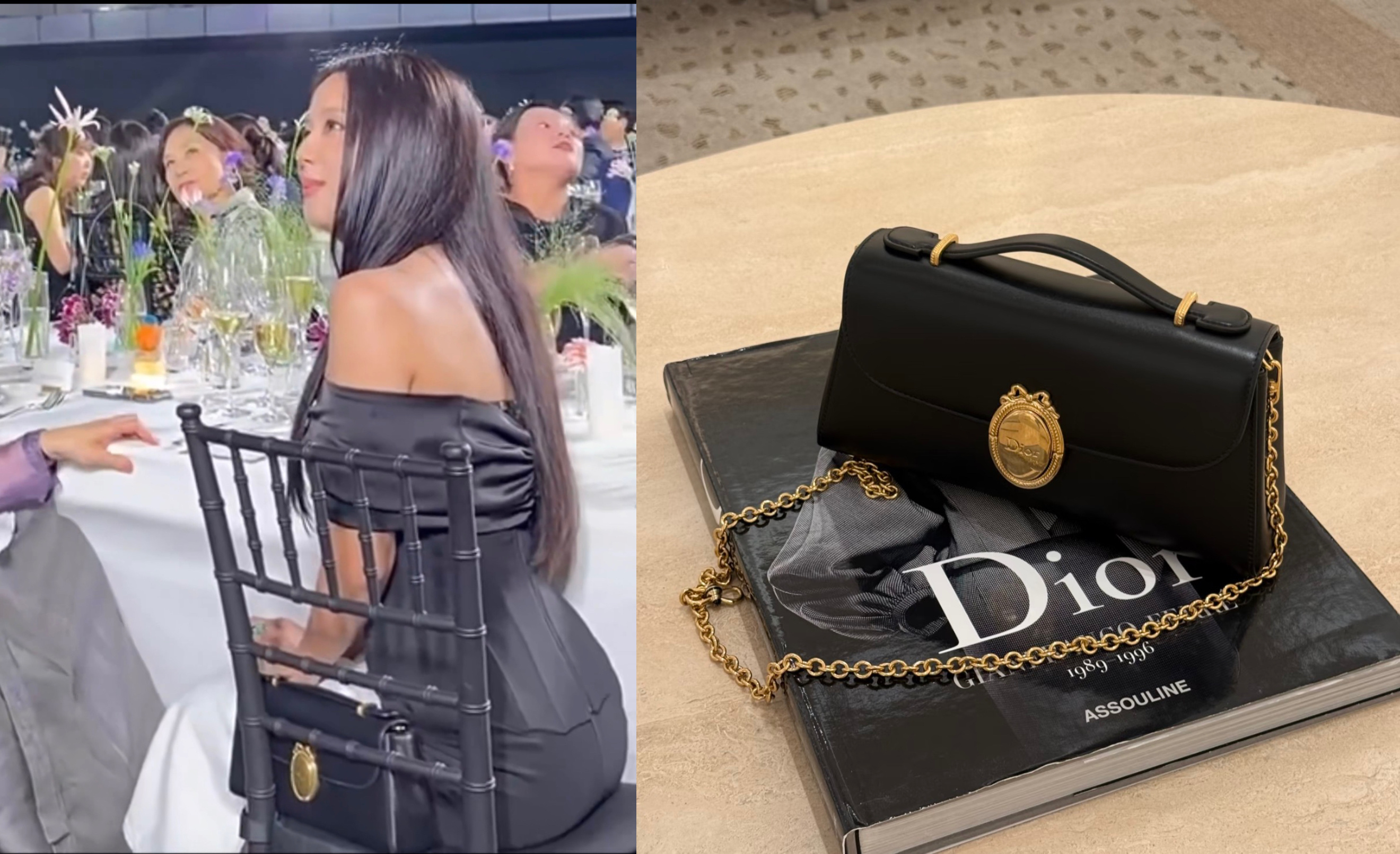JISOO在卡地亚晚宴上竟然背了DIOR的最新款包包👜 ​​​