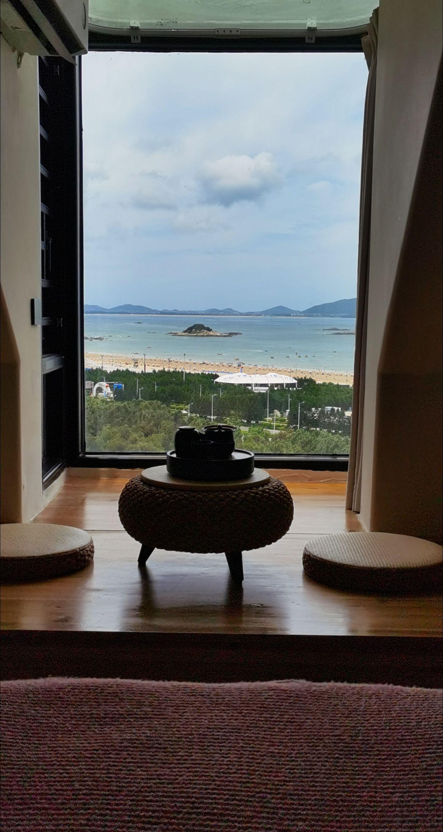 🏨龙王头附近的这家海景民宿一定要分享给你那个爱拍照的闺蜜，在房间内就...