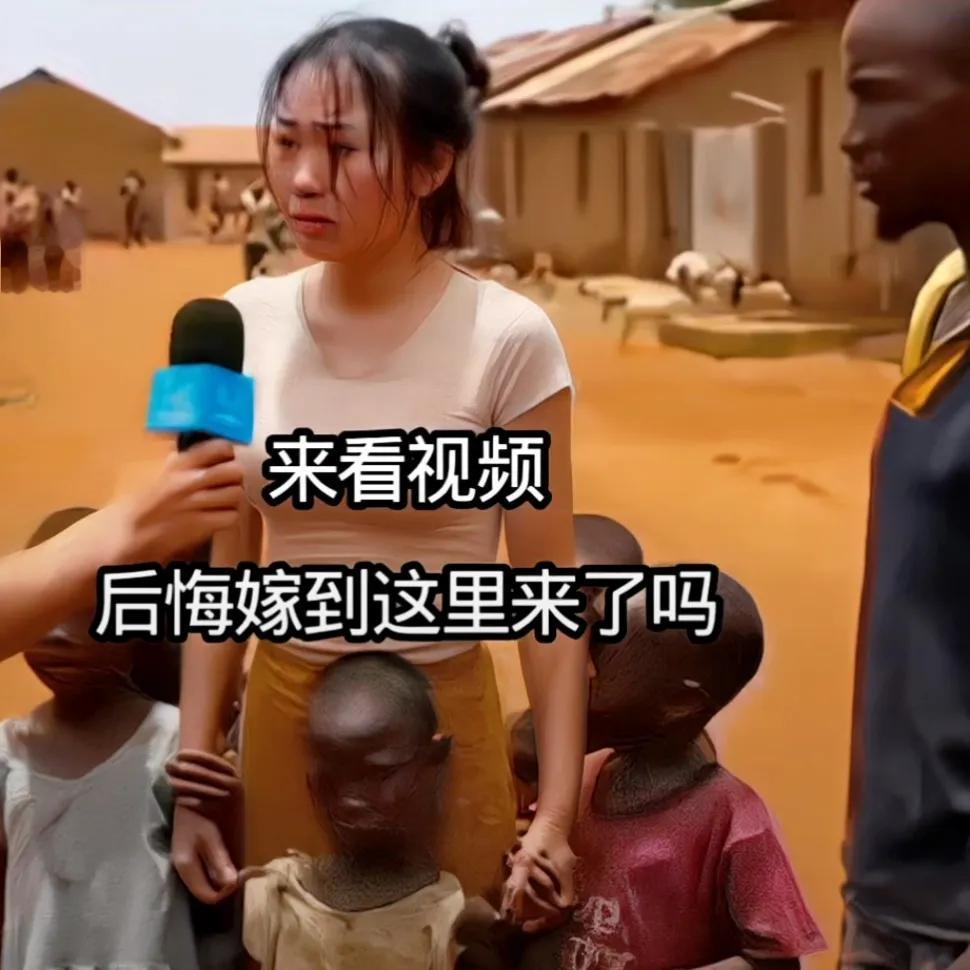 她后悔了！她想回家！一个嫁到非洲女子的自白！她对着记者的提问，泪流满面，寸断肝肠