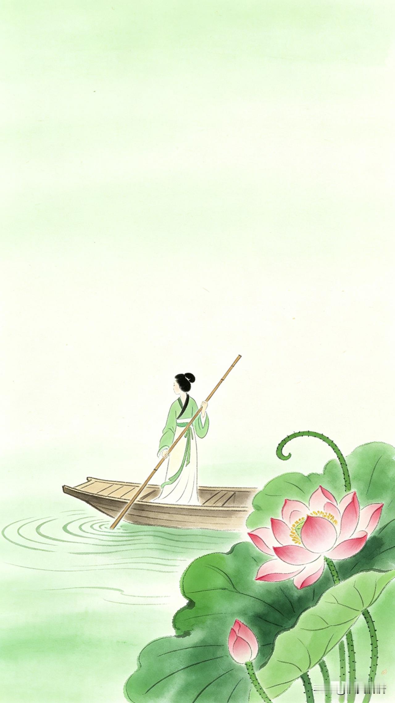 《水与风：随方就圆，过耳即空；花与叶：不争春色，不辞秋声；心与世：月映万川，潮历