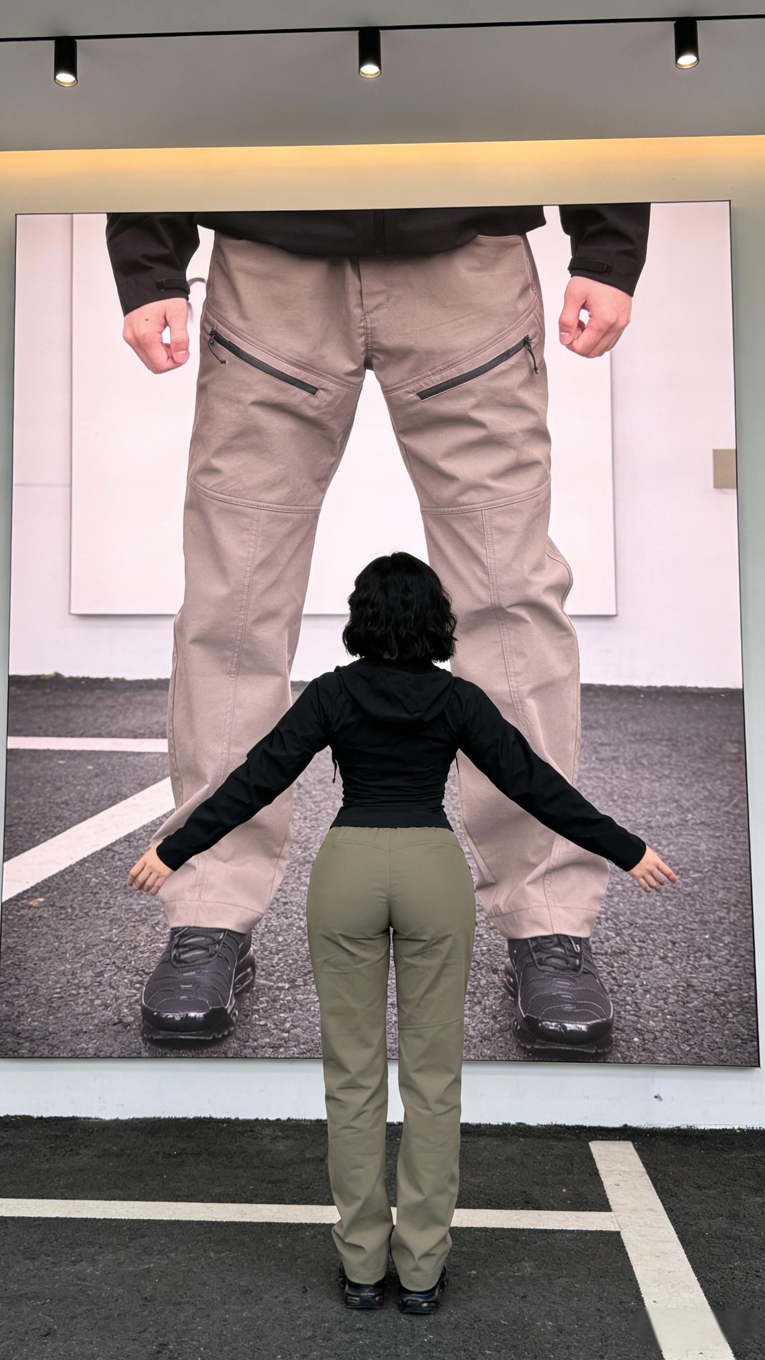 CAREFREE“Leaf阿尔法冲锋裤”春季美式户外直筒软壳冲锋裤百搭长裤