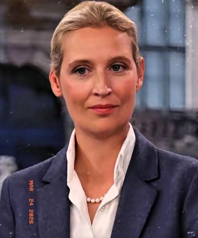 魏德尔一语惊醒欧洲：俄罗斯才是欧洲真正的自己人。
3月21日，22日，她接连批评