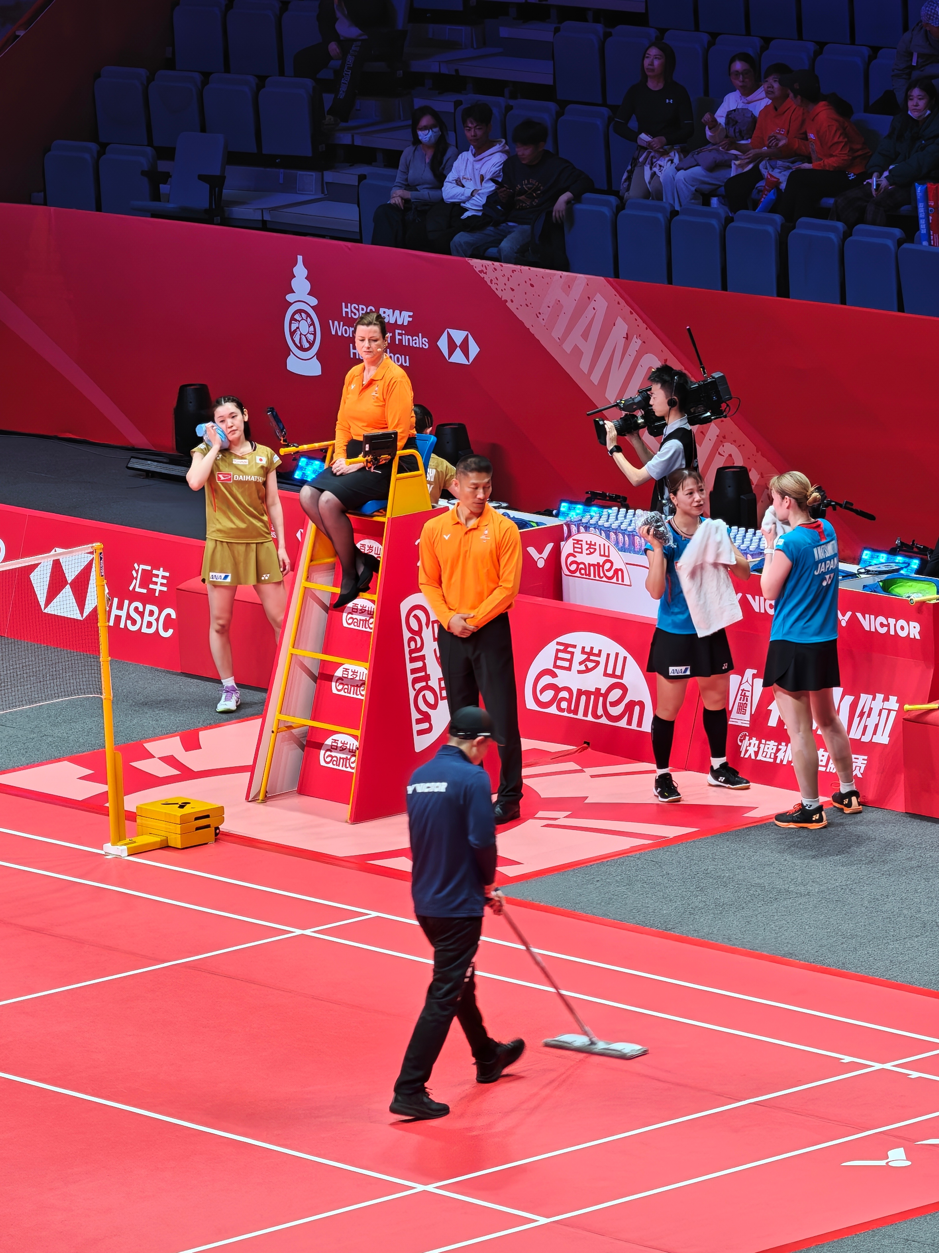 福岛由纪/松本麻佑🇯🇵 21-14 🇯🇵岩永玲/中西贵映决胜杭州胜利在握