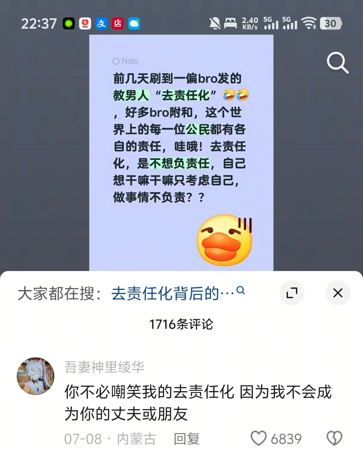 加速，全员集美化，然后快速过峰。囯产嬉皮士运动终于从早年蒙昧的各类躺平走向更有动