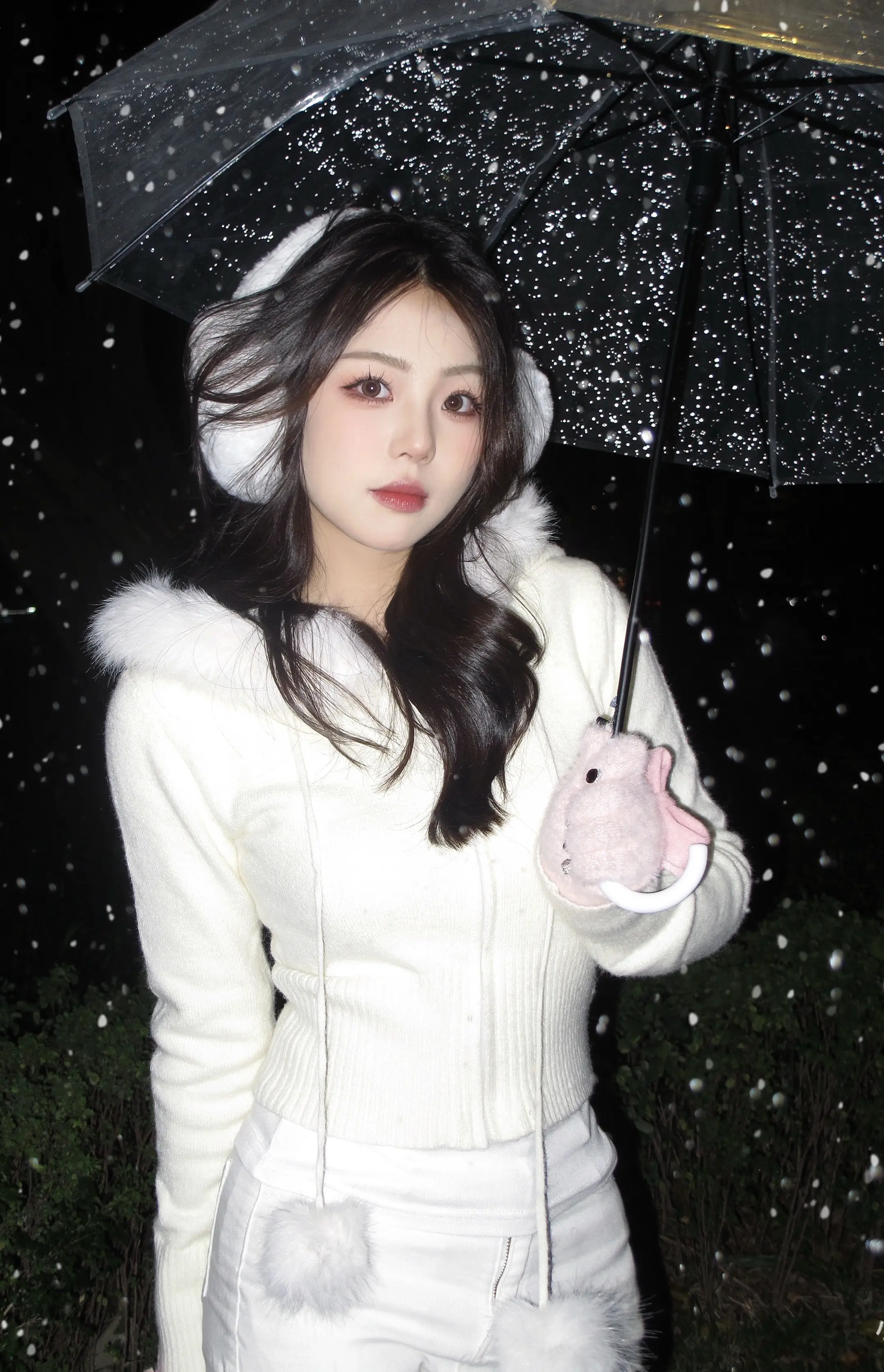 又一年冬❄️ ccd➕喷水 深圳也能下雪啦！