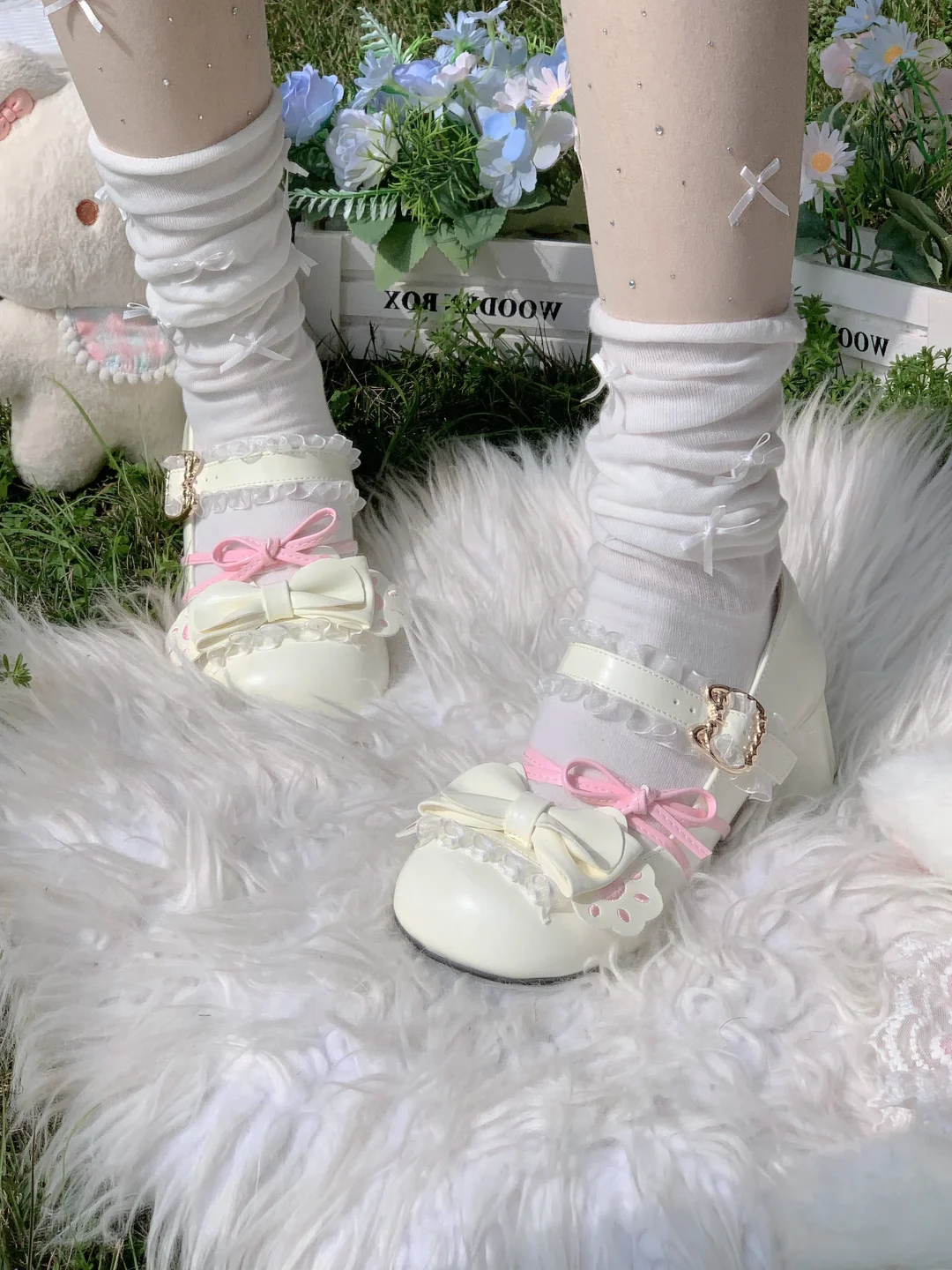 拜托 女孩子真的拒绝不了这双🎀