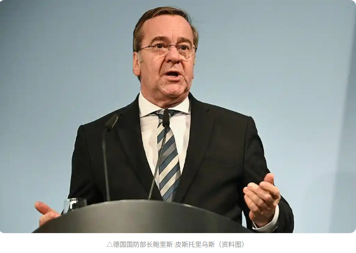 【被批在阿富汗“躲后方” 德国防长要求特朗普道歉】德国国防部长鲍里斯·皮斯托里乌