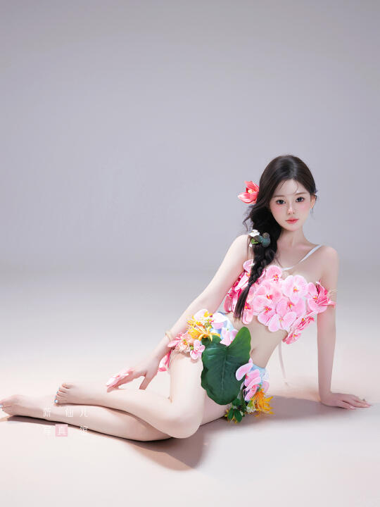 纯欲少女写真 | 把鲜花穿在身上🌺