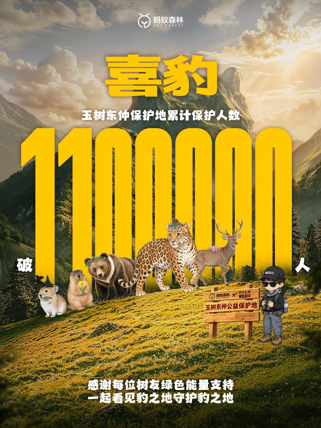 终于攒够了5000能量值，领到了玉树东仲保护地证书[耶]！略遗憾没能在蚂蚁森林发
