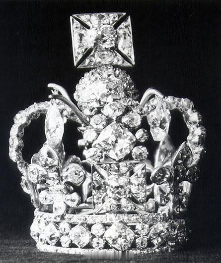 德国汉诺威王室的钻石皇冠（crown），约在1761年制造，是当时英国汉诺威王朝