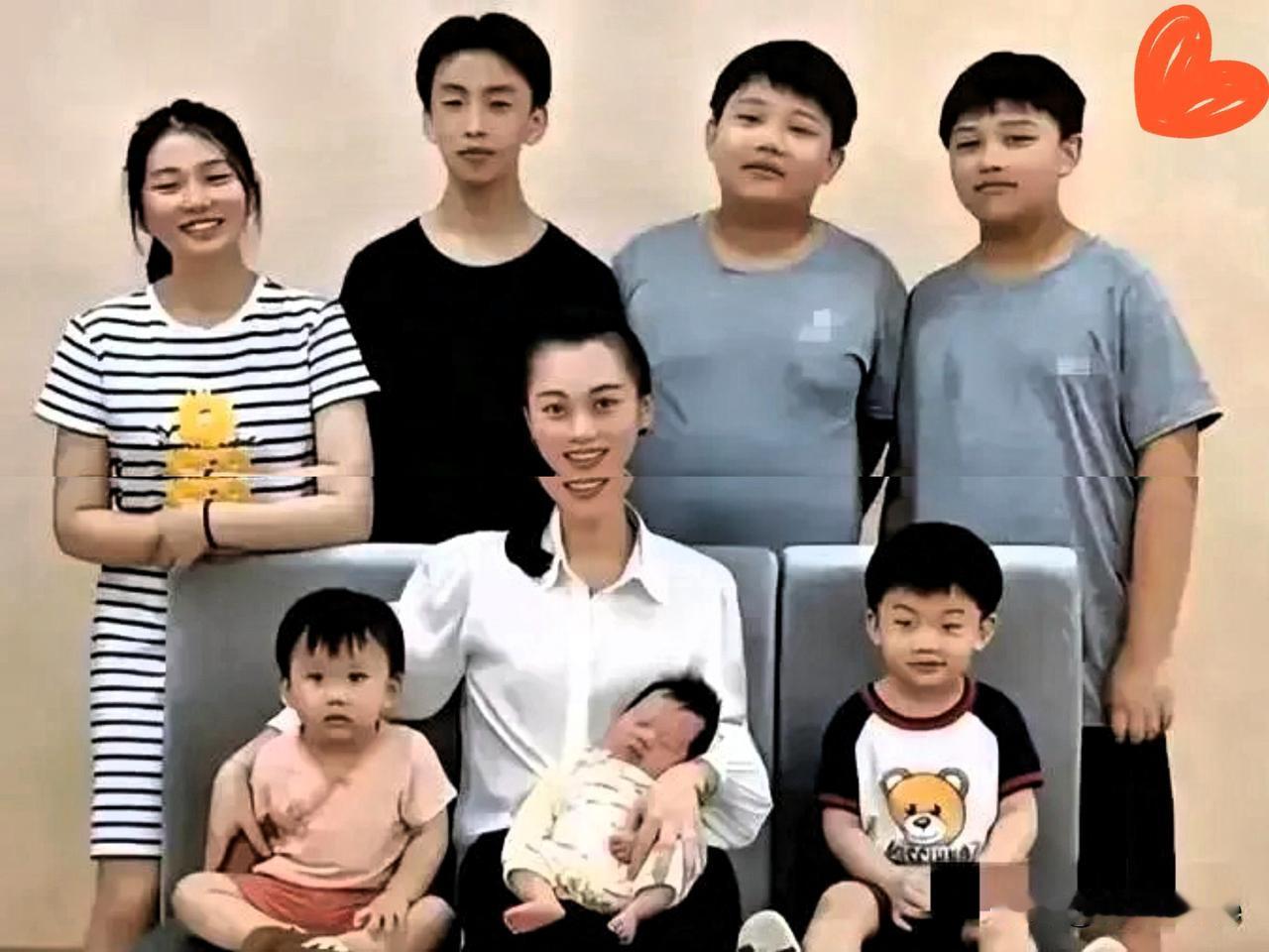 2006年，一个打工妹嫁给北大高材生，一口气生了7个娃。她认为丈夫基因好，孩子少