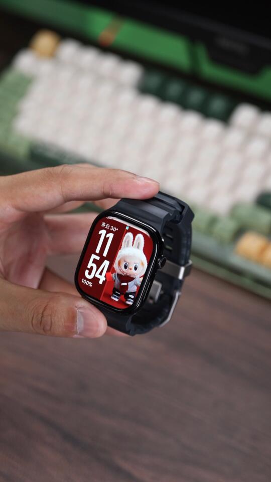 爆火的iWatch设置Labubu表盘,一分钟教会你