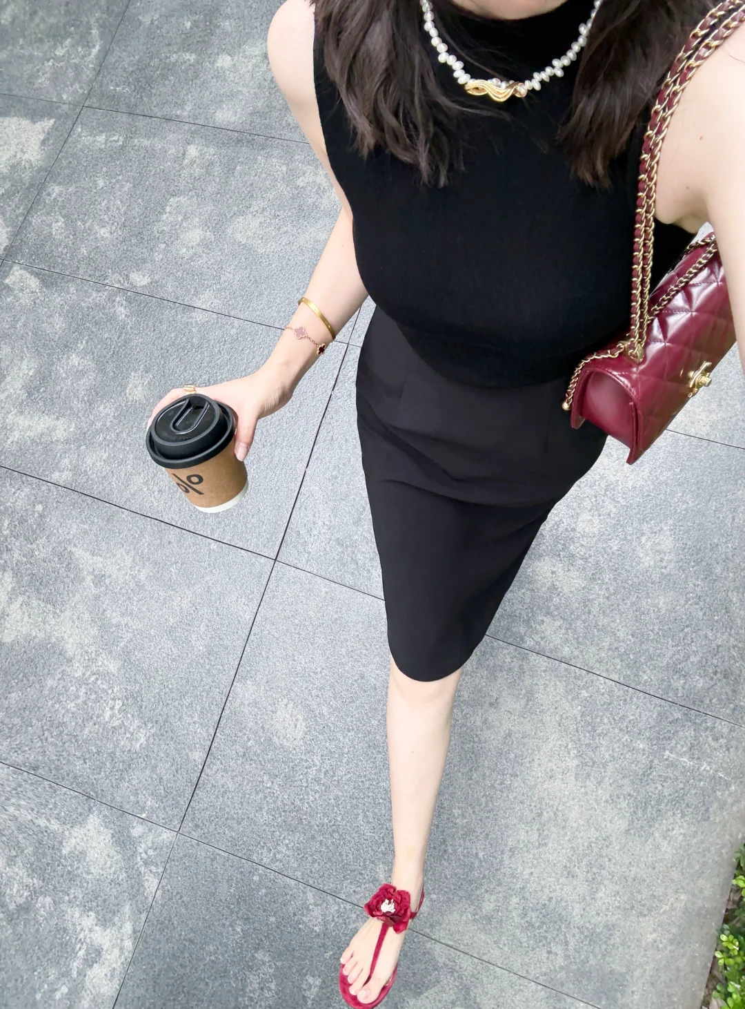 夏日纸片人一套♠️果然姐系穿搭是能封神的～