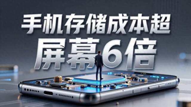 手机屏幕一夜回到五年前？存储芯片暴涨6倍 厂商被逼拆东墙补西墙