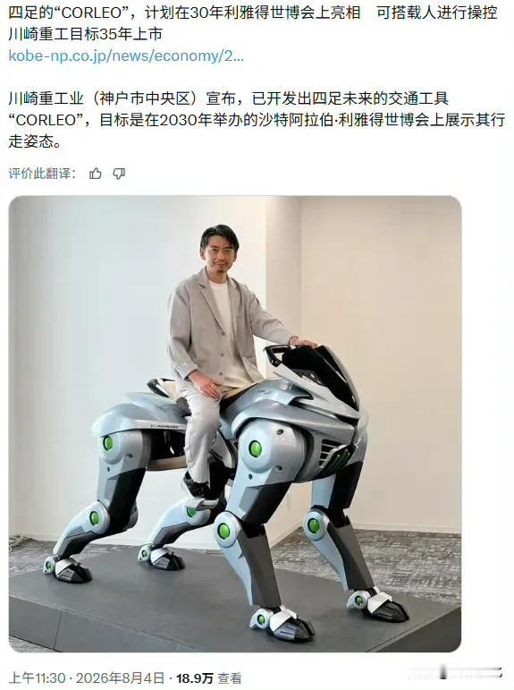 感觉日本人又走错了一次方向。

这种专注外形的机器人，背着人，实际应用场景是什么