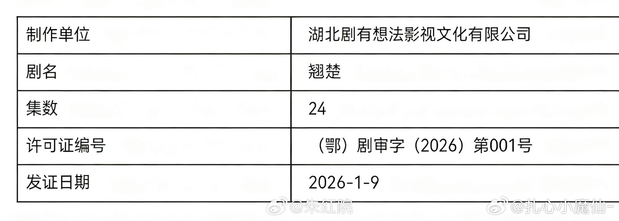 陈都灵周翊然《翘楚》下证，共24集，快快抬上来
