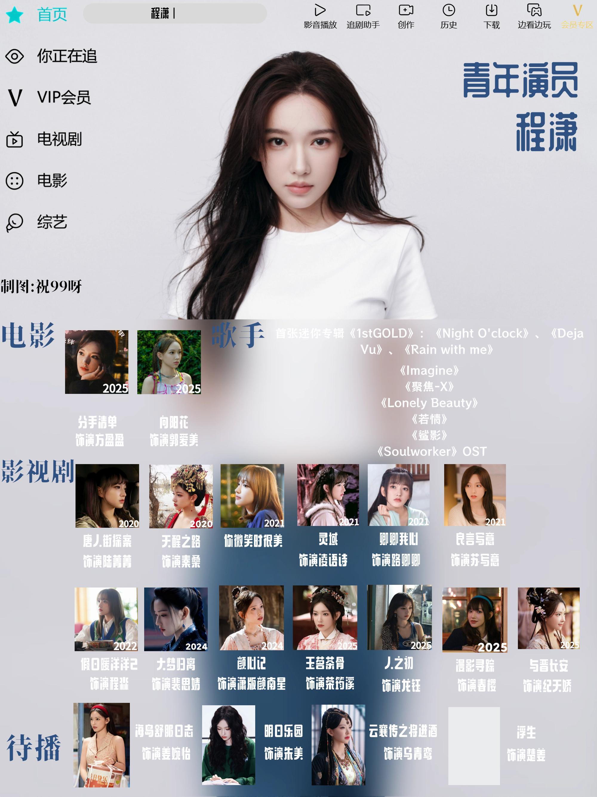 孔雪儿程潇同框程潇神女好美！ 