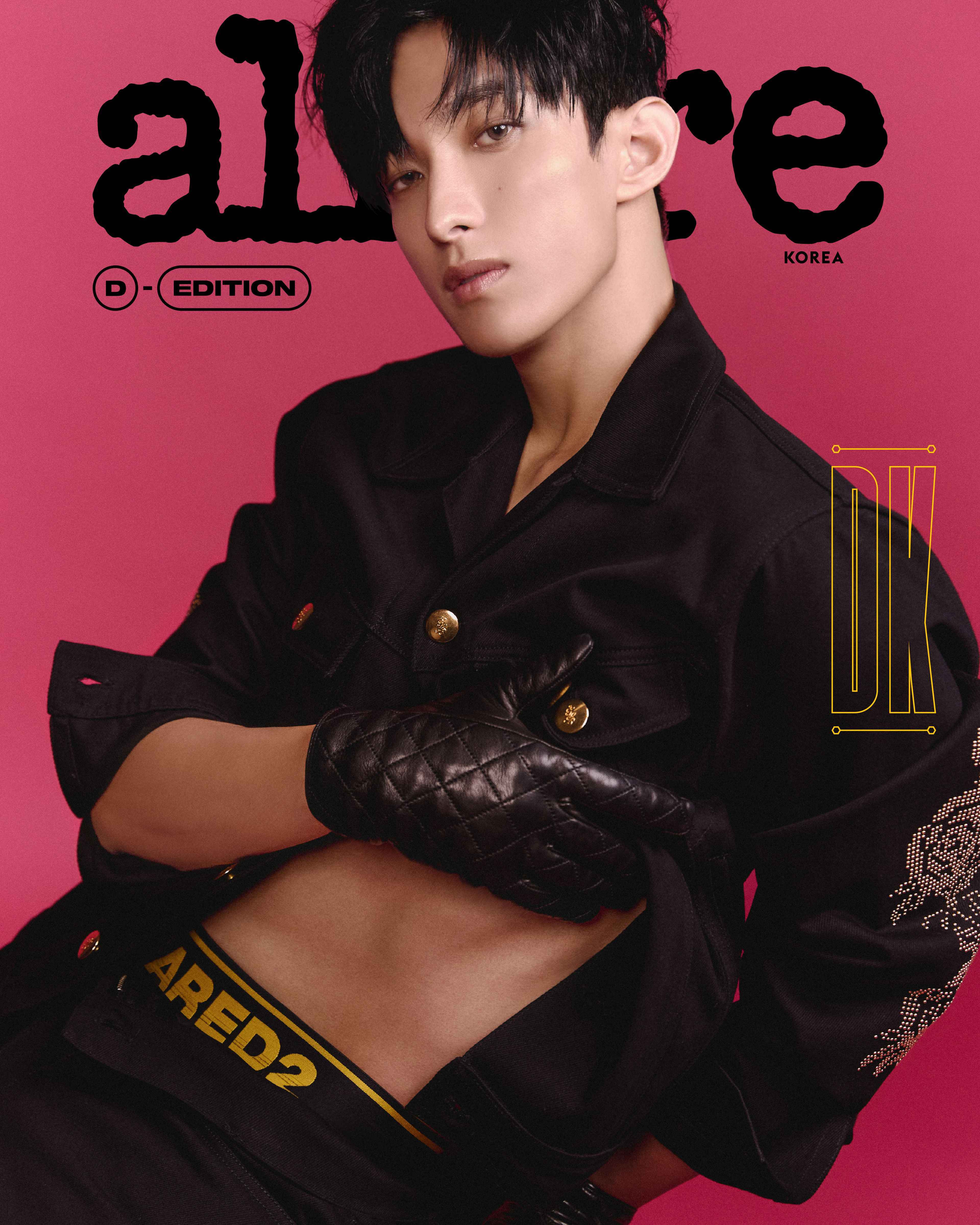 Allure Korea 电子刊封面人物 SEVENTEEN DK，和Dsqua