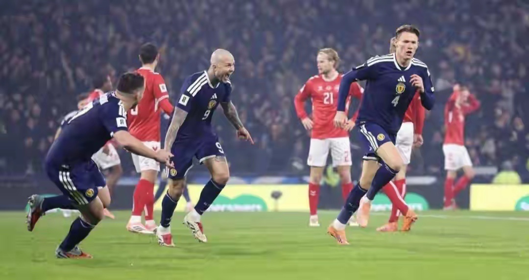 1:1！4:2！欧世预收官爆冷 12队直通世界杯11月19日，2026世预赛欧洲