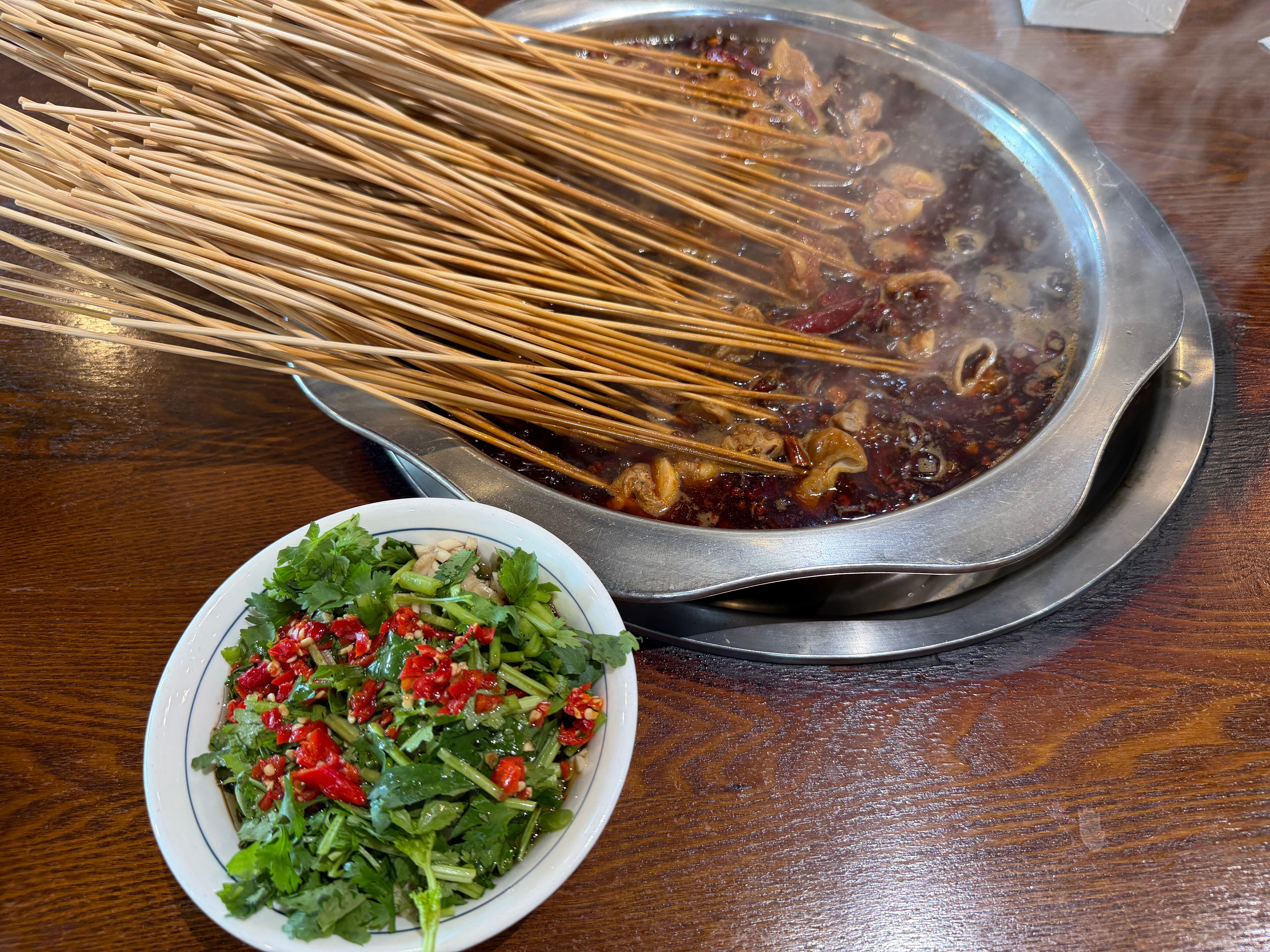 想了好久，今天必须吃够 成都·结子串串香(华润旗舰店)