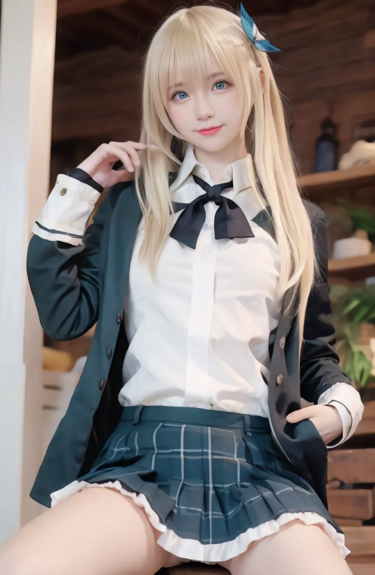 我的朋友很少 柏崎星奈。辟谣一下，不只有米家的角色。。。 