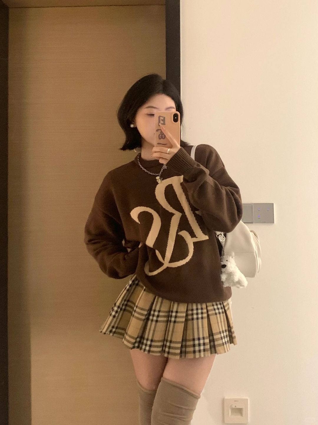 165/120 微胖穿搭 同色系好舒适