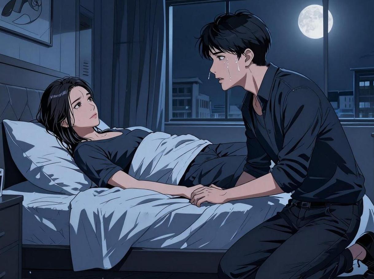 晚上，老公躺在我腿上说:“老婆，将来咱俩都没了，要埋在一块。”
​我:“打住。下