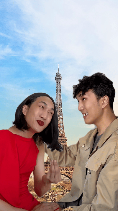 #韩美娟模仿包放心的#    是不是因为是韩美娟模仿才会这么好笑，这姆语碰见了咱