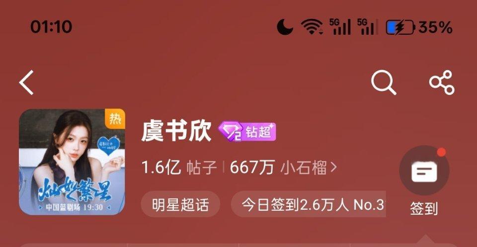 大半夜超话怎么热了 ​​​