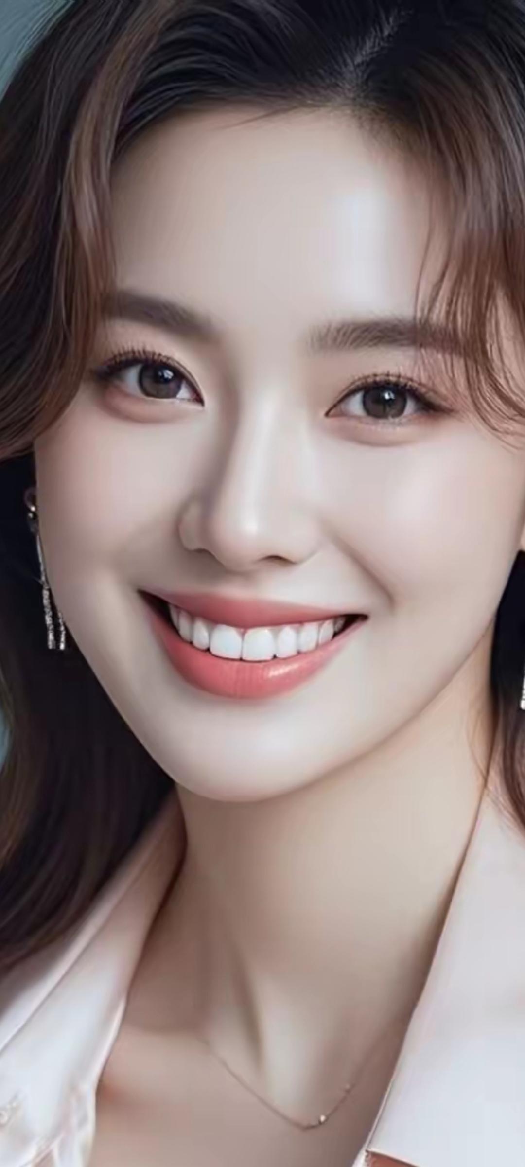 甜美笑容，温柔可人，元气满满的一天从微笑开始！😊✨