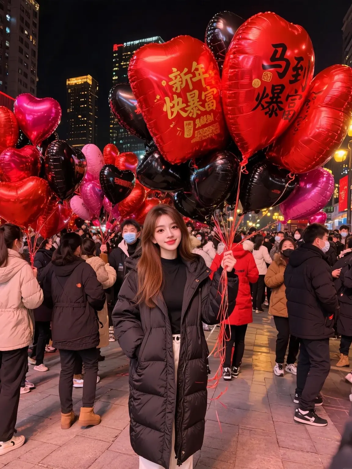 AI跨年随拍。随变ai随便玩