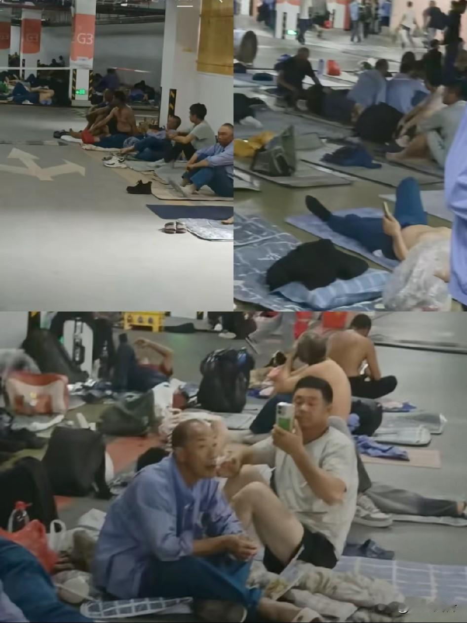 浙江那么多人都撤离去哪了？
原来全躲在地下车库，这些转移的一般分二部分，一部分是