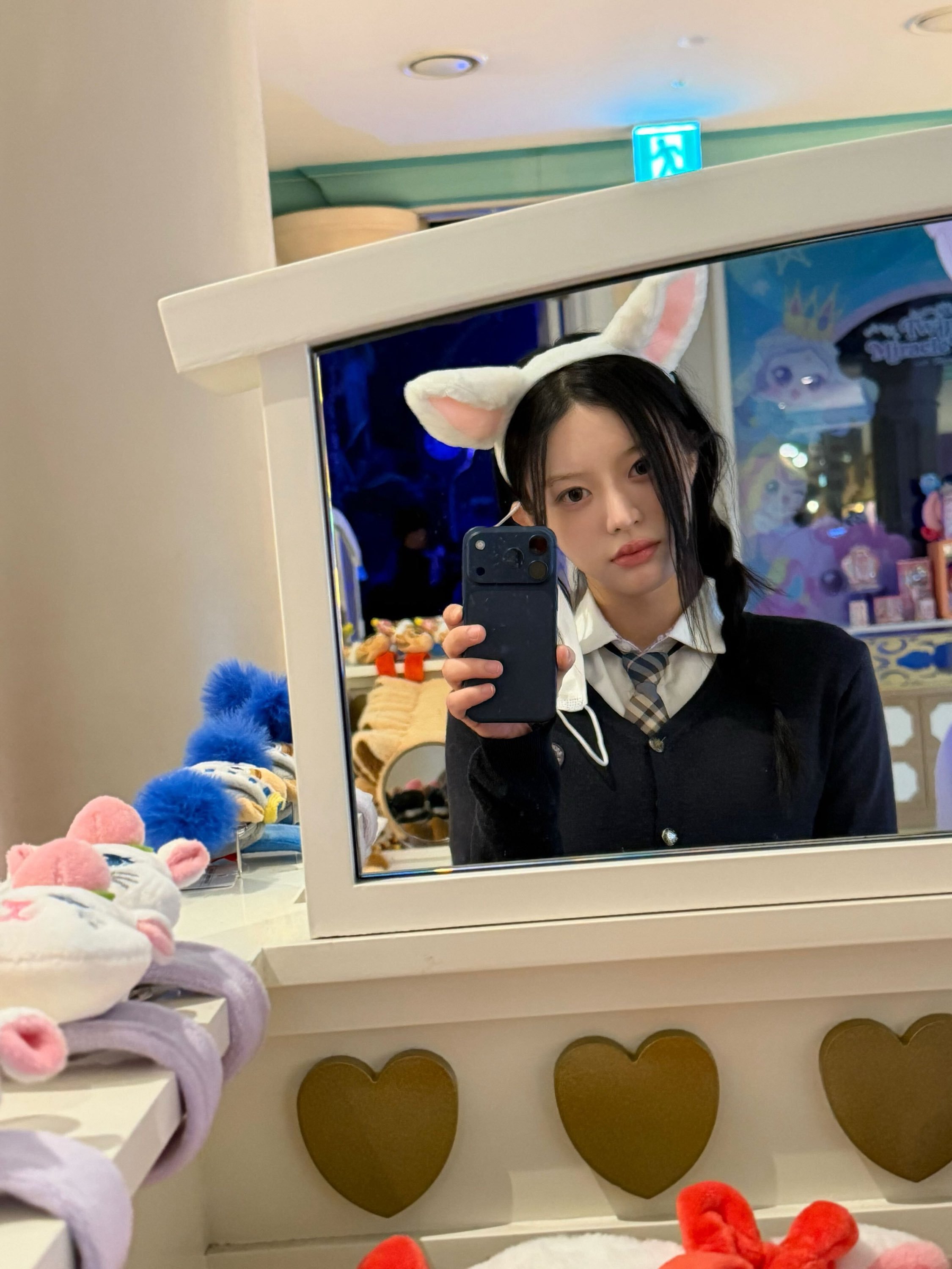 去乐天世界玩的minju 