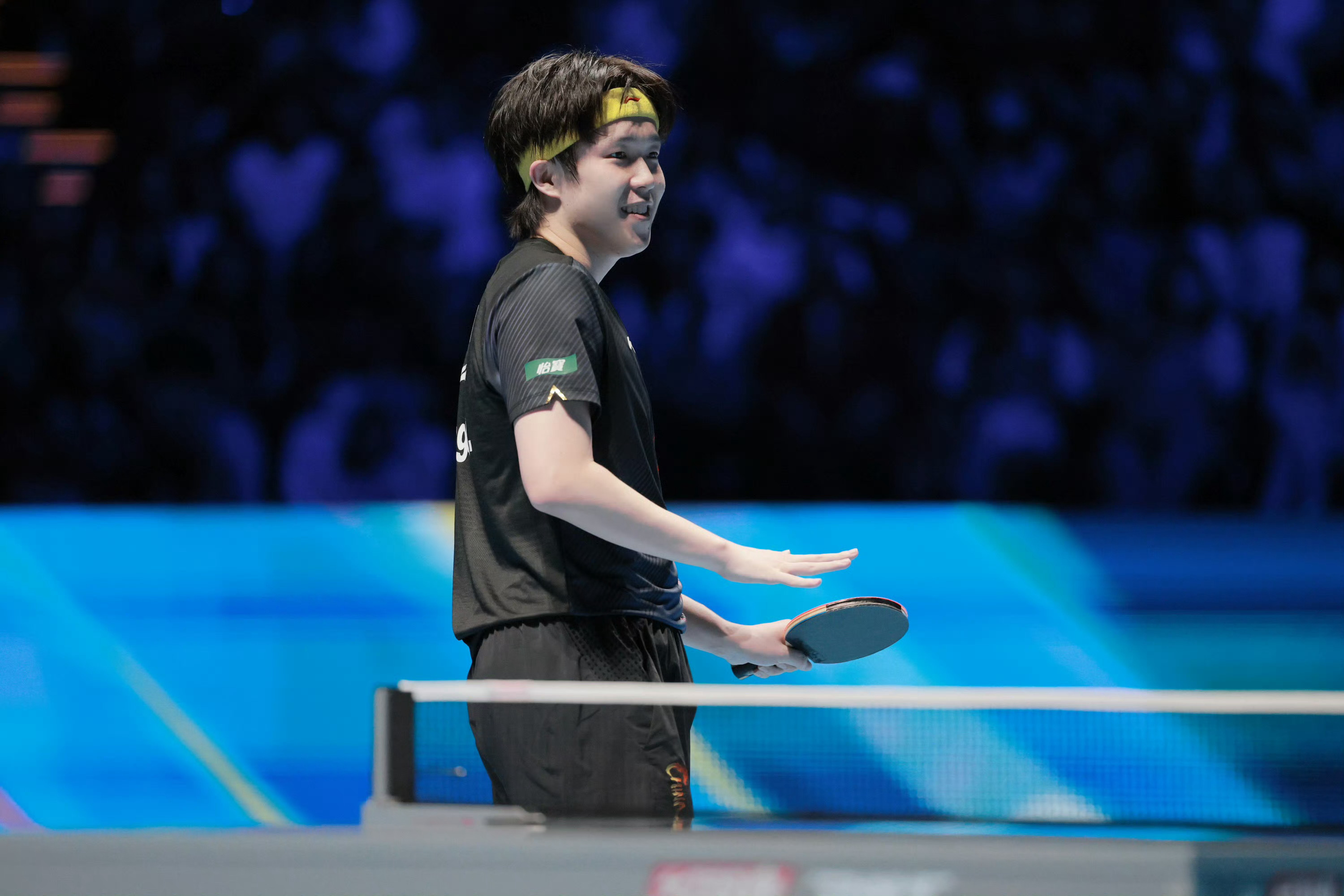 王楚钦晋级八强恭喜楚钦🎉最萌的头头打最猛的球