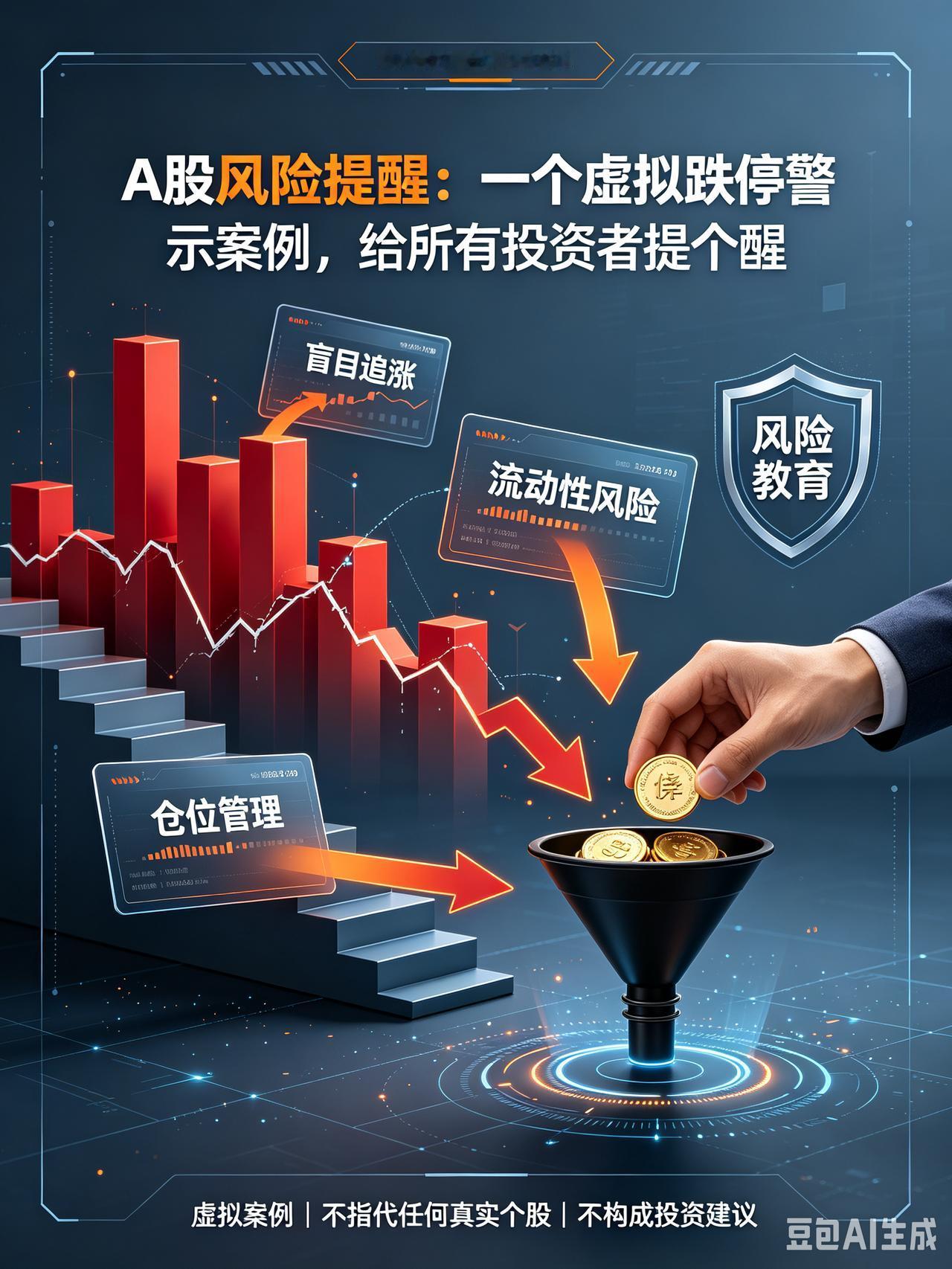 A股风险提醒：一个虚拟跌停警示案例，给所有投资者提个醒
 
大家好，我是小团子财