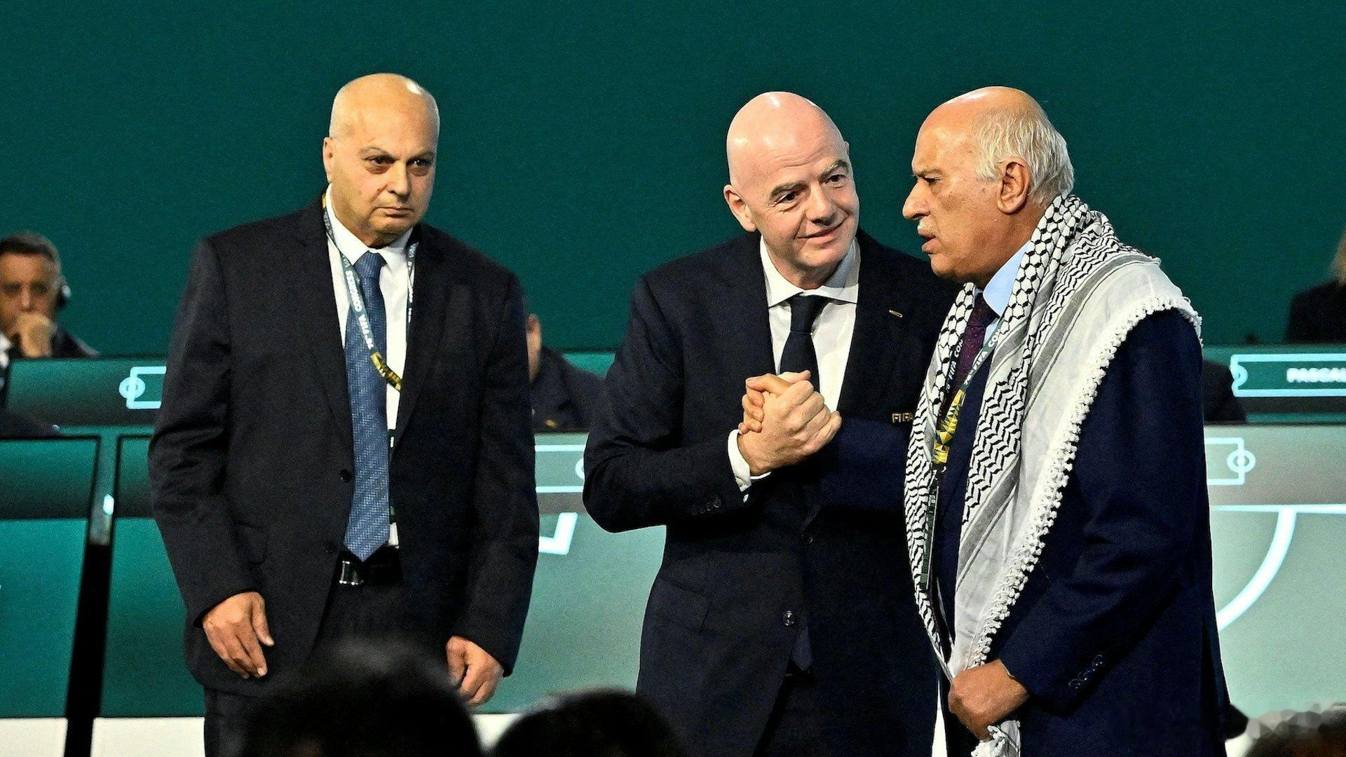 2026世界杯已经在美国、墨西哥及加拿大开赛，巴勒斯坦足总主席拉朱卜（Jibri