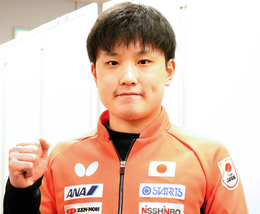 张本智和张本智和2026年伦敦世乒赛新闻报道 出发世乒赛团体赛采访cr.スポーツ