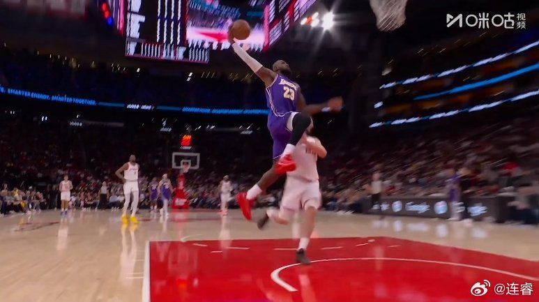 老詹今天状态太顶了 