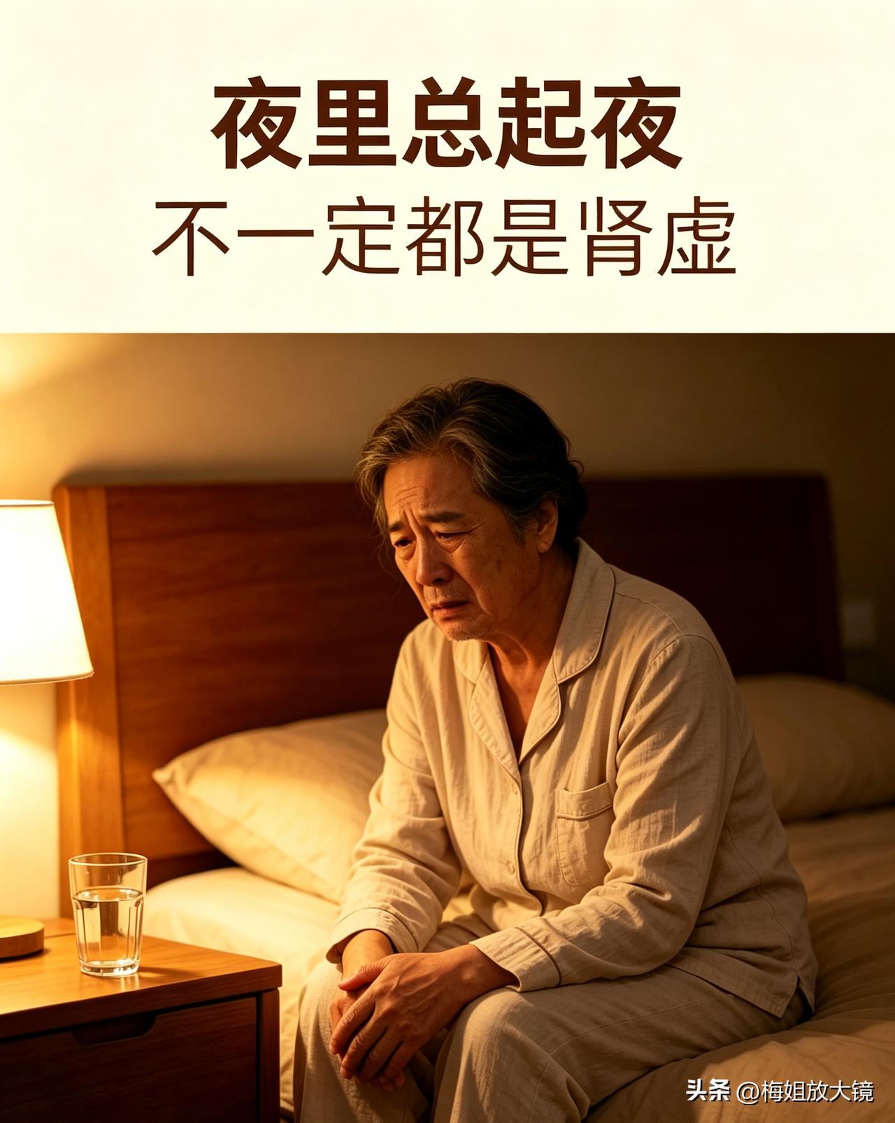 夜里频繁跑厕所，别一股脑就归为肾虚
 
不少朋友到了中年之后，会遇上一件很折磨人