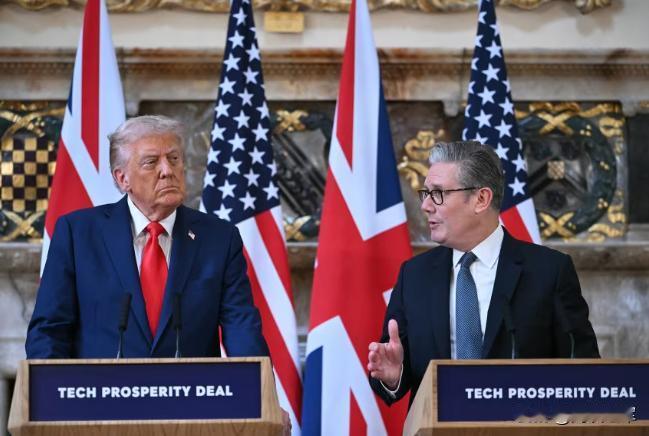 英国竭尽全力款待特朗普，可换来了啥？特朗普在国宴致辞中称，美英关系“牢不可破”。