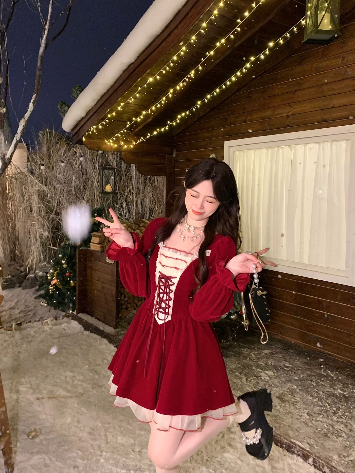 红裙子太太太好看了吧！❤️