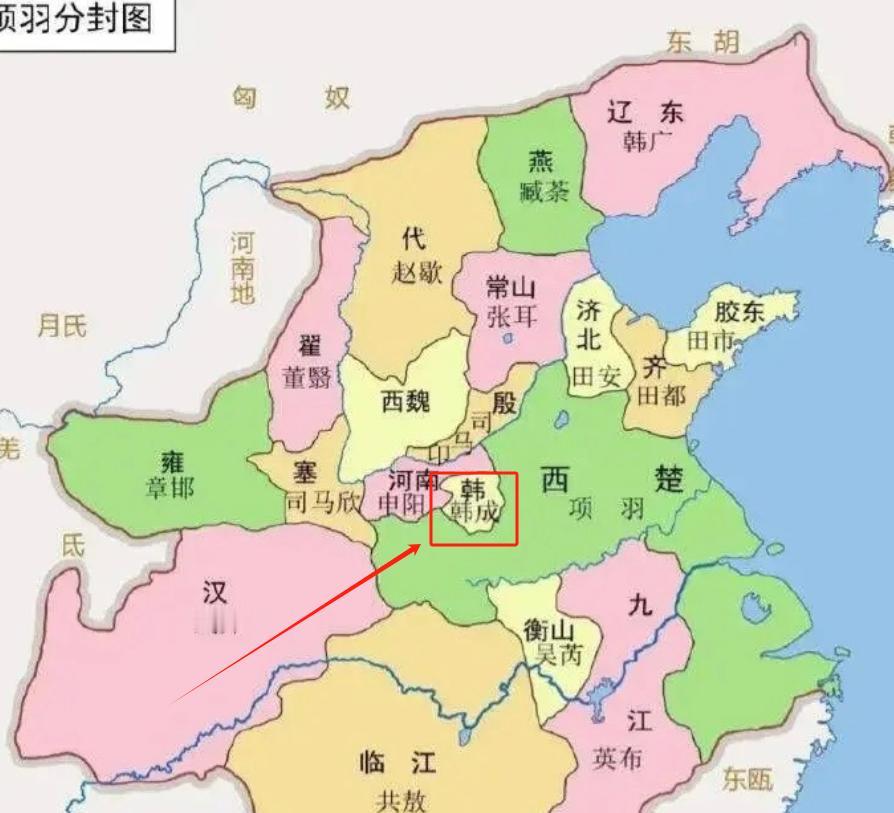 公元前207年，韩国人张良带着刘邦灭了不可一世的秦国。
公元前230年，秦国灭韩