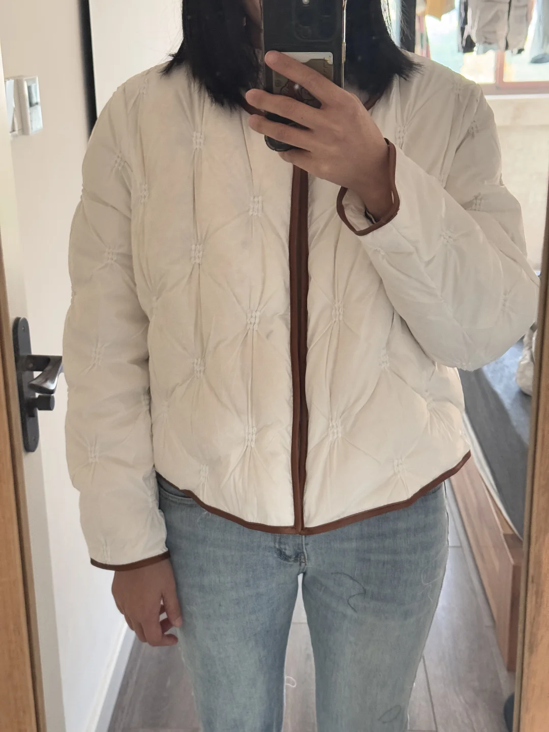 人生中第一次挑战做羽绒服