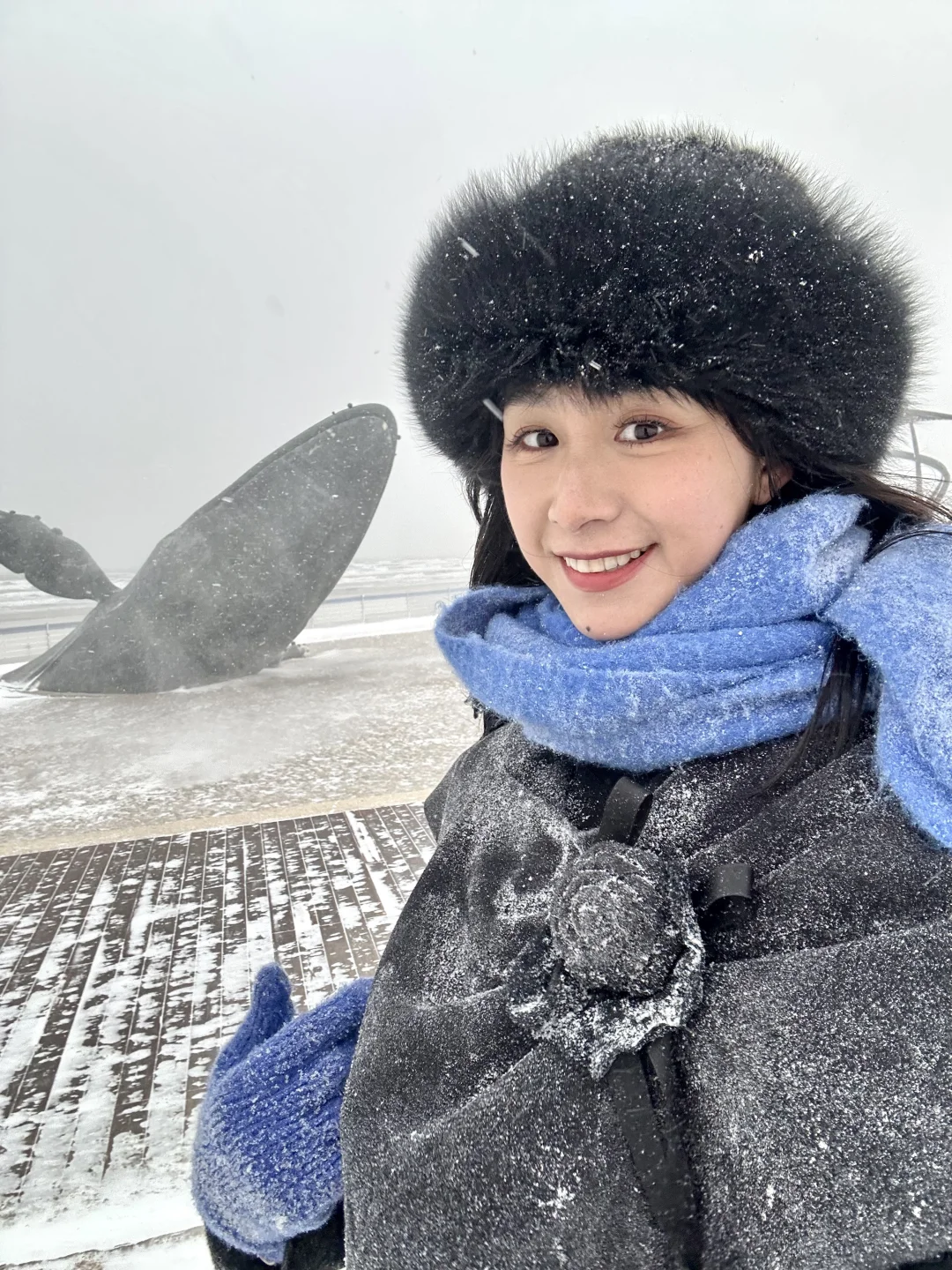 本以为威海已经很美，直到我来到暴雪的烟台